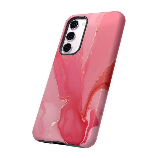 Pink Marble Tough Phone Case