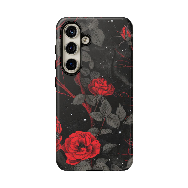 Dark Red Roses  - Tough Phone Case