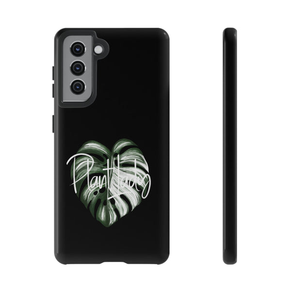 Monstera Albo Plant Lady  - Tough Phone Case