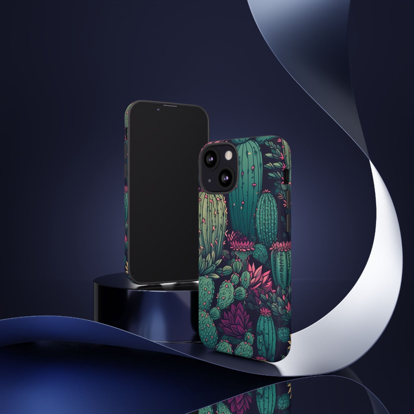 Succulent Garden Tough Phone Case – Bold & Stylish Protection for Plant Lovers