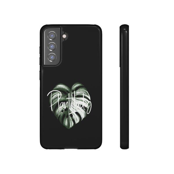 Monstera Albo Plant Lady  - Tough Phone Case