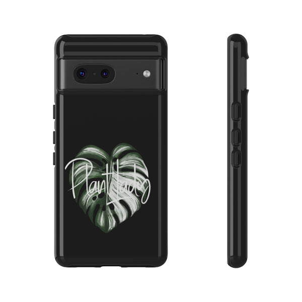 Monstera Albo Plant Lady  - Tough Phone Case