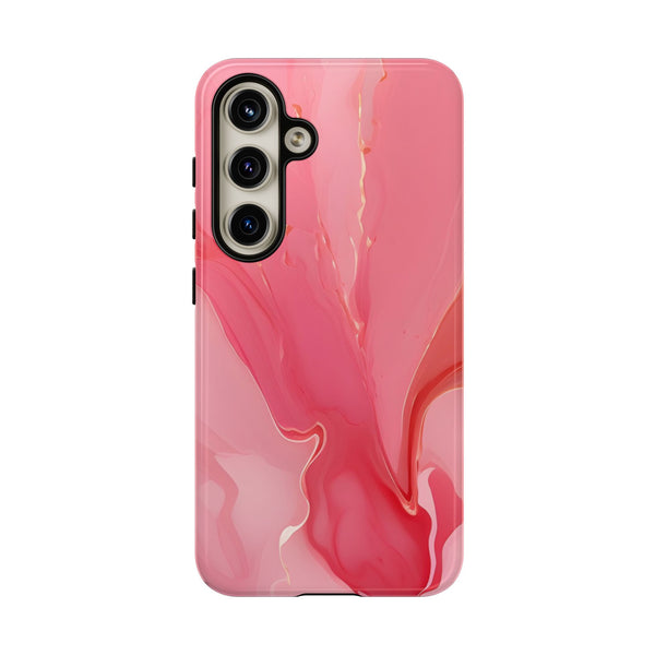 Pink Marble Tough Phone Case