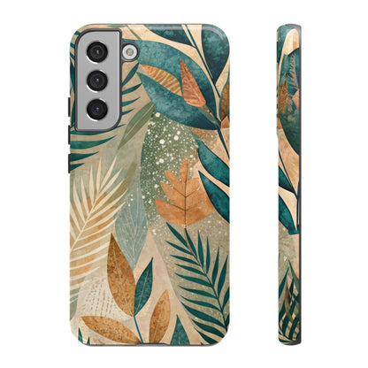 Boho Leaves Tough Phone Case