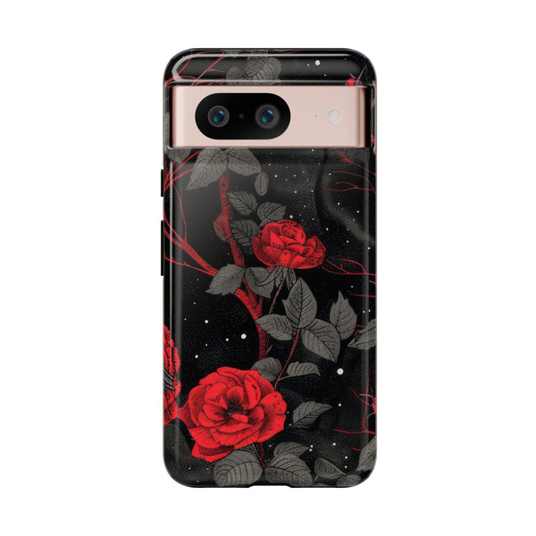 Dark Red Roses  - Tough Phone Case