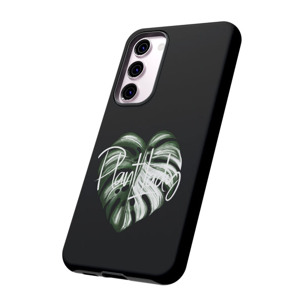 Monstera Albo Plant Lady  - Tough Phone Case