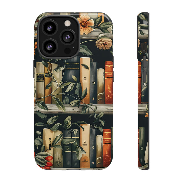 Moody Books Tough Phone Case