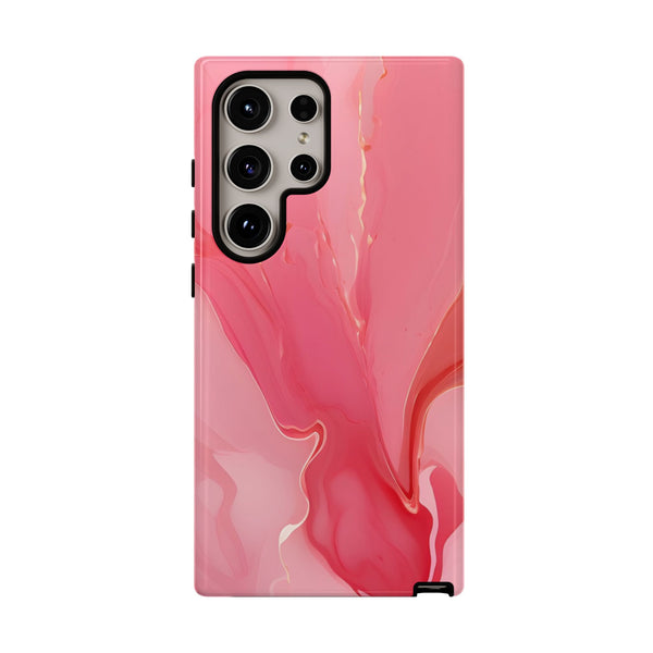 Pink Marble Tough Phone Case