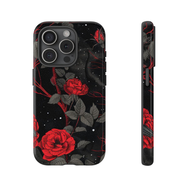 Dark Red Roses  - Tough Phone Case