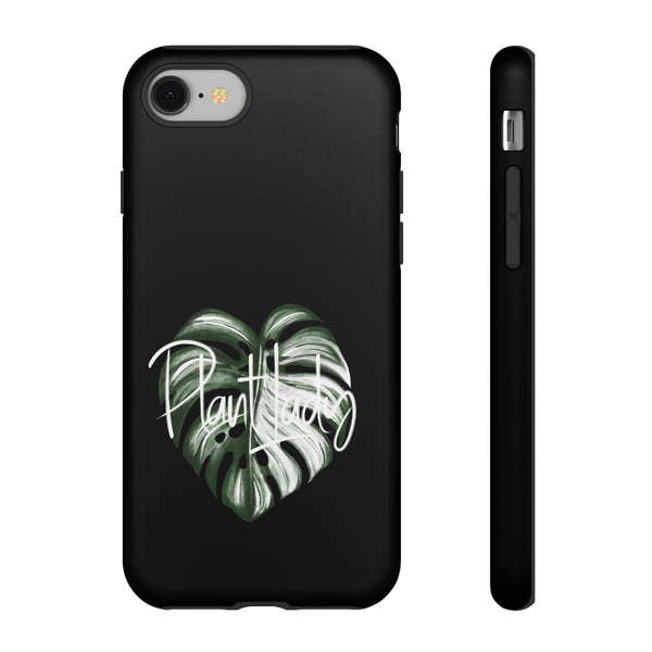 Monstera Albo Plant Lady  - Tough Phone Case