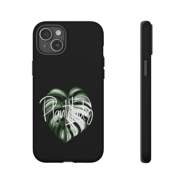 Monstera Albo Plant Lady  - Tough Phone Case