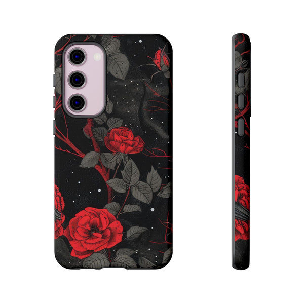 Dark Red Roses  - Tough Phone Case