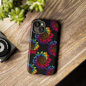 Rainbow Sunflowers  - Tough Phone Case