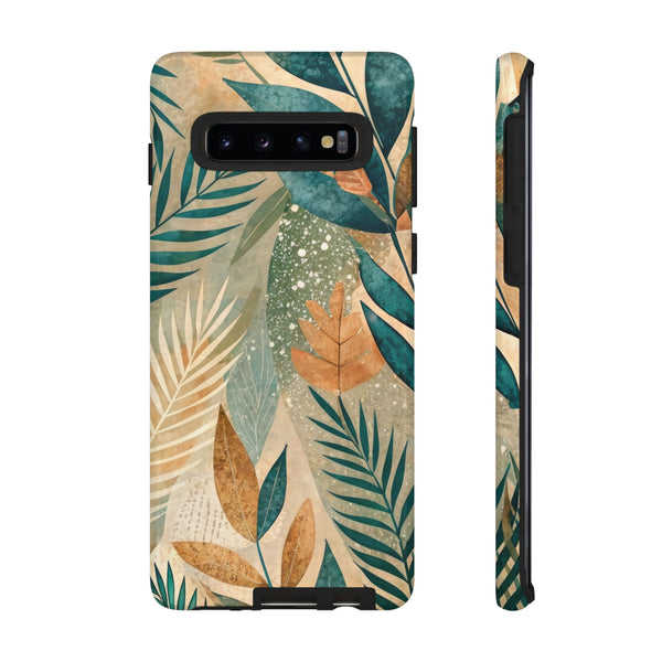 Boho Leaves Tough Phone Case