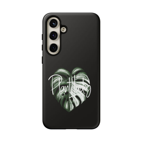 Monstera Albo Plant Lady  - Tough Phone Case