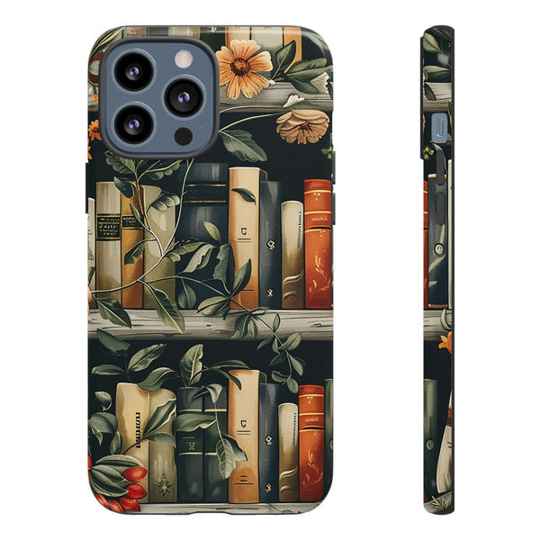 Moody Books Tough Phone Case