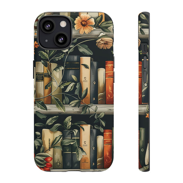 Moody Books Tough Phone Case