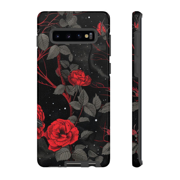 Dark Red Roses  - Tough Phone Case