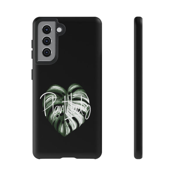 Monstera Albo Plant Lady  - Tough Phone Case