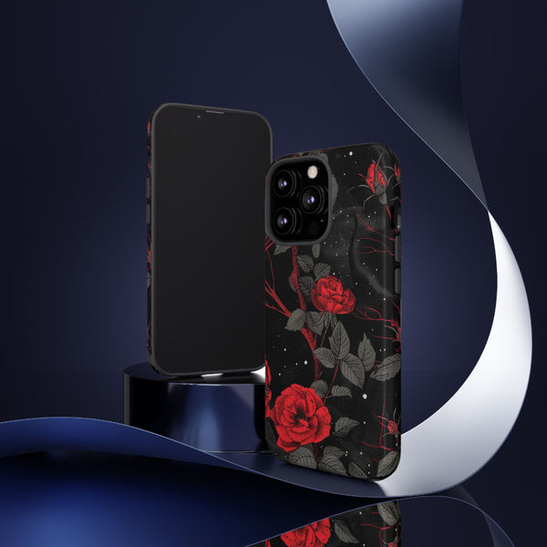 Dark Red Roses  - Tough Phone Case