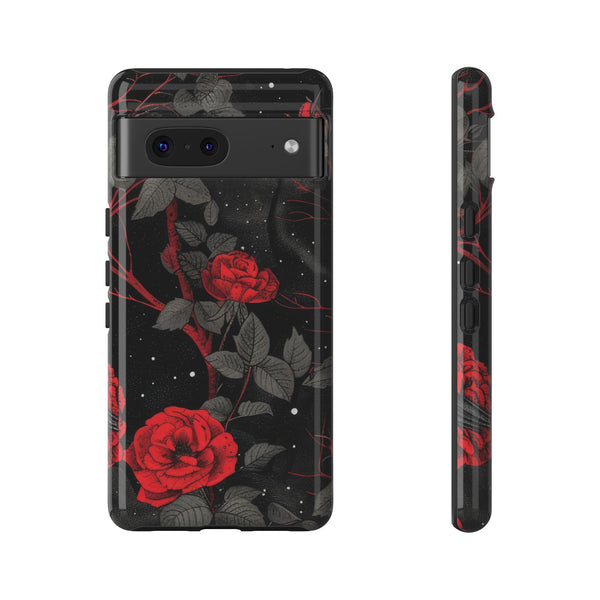 Dark Red Roses  - Tough Phone Case