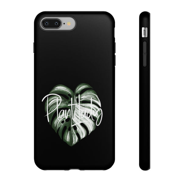 Monstera Albo Plant Lady  - Tough Phone Case