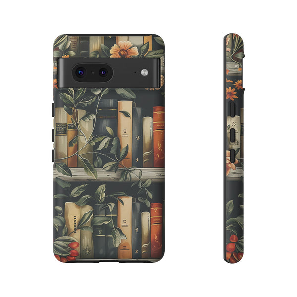 Moody Books Tough Phone Case