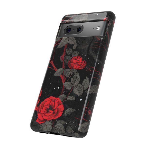 Dark Red Roses  - Tough Phone Case