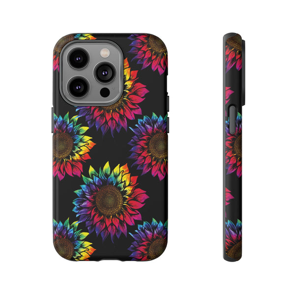 Rainbow Sunflowers  - Tough Phone Case