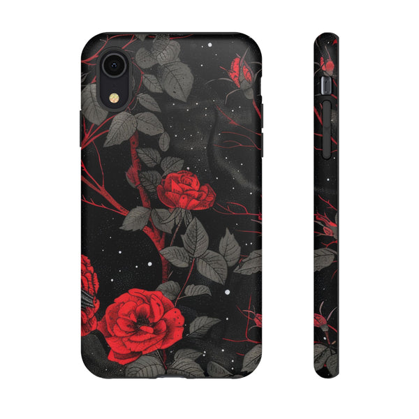 Dark Red Roses  - Tough Phone Case