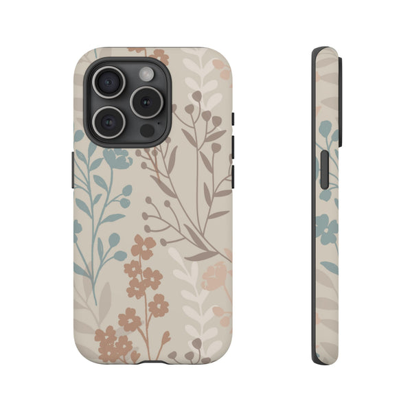 Gentle Boho Florals  - Tough Phone Case