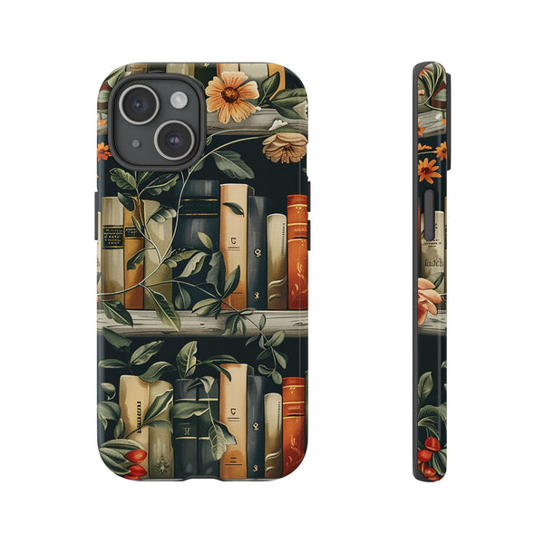 Moody Books Tough Phone Case