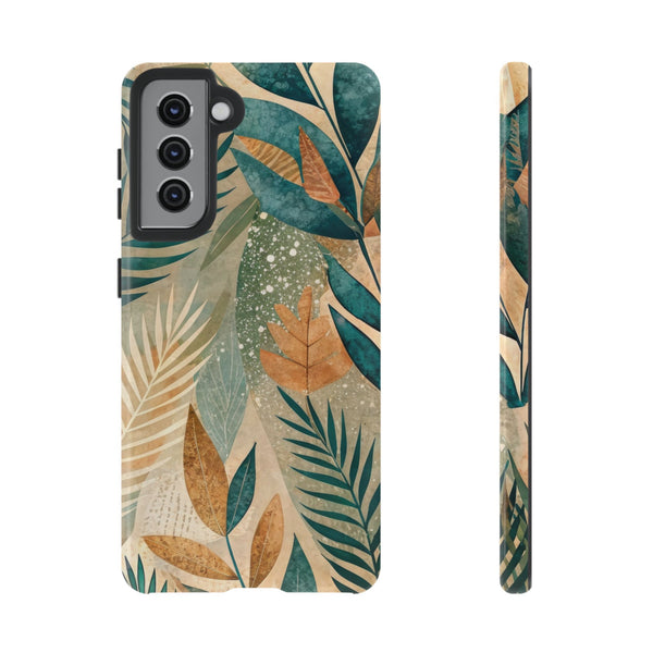 Boho Leaves Tough Phone Case