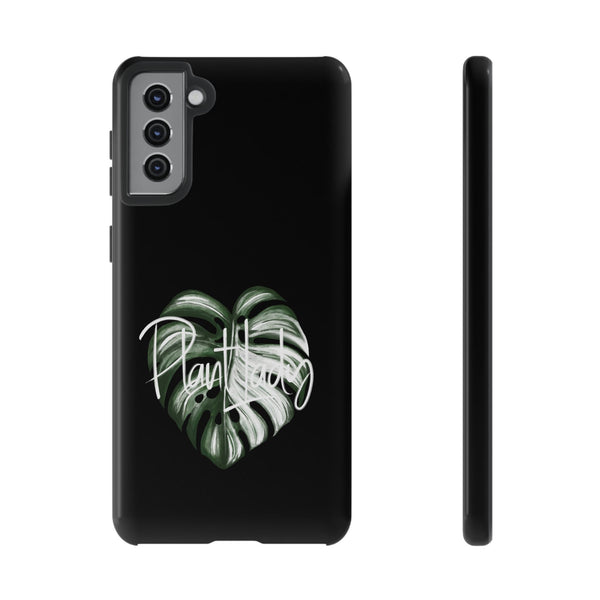 Monstera Albo Plant Lady  - Tough Phone Case