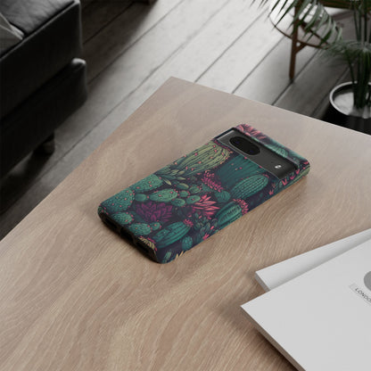 Succulent Garden Tough Phone Case – Bold & Stylish Protection for Plant Lovers