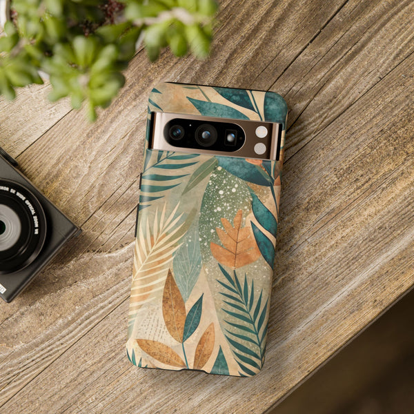 Boho Leaves Tough Phone Case