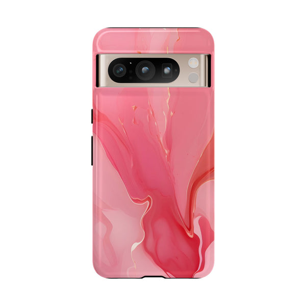 Pink Marble Tough Phone Case