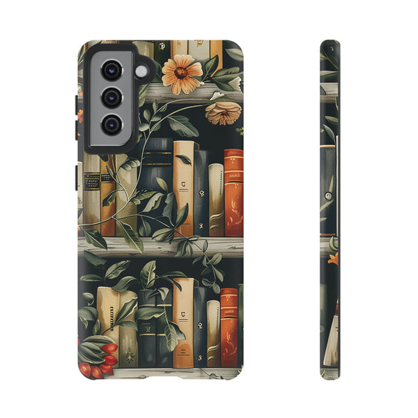 Moody Books Tough Phone Case