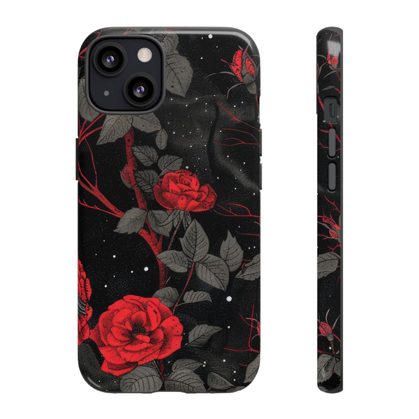 Dark Red Roses  - Tough Phone Case