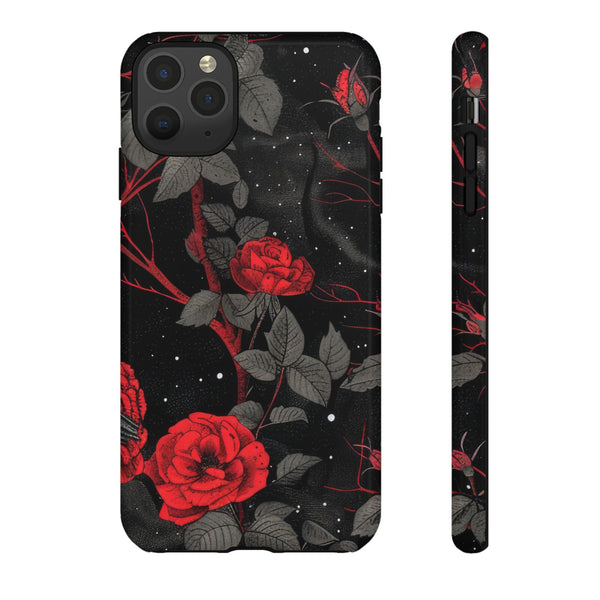 Dark Red Roses  - Tough Phone Case