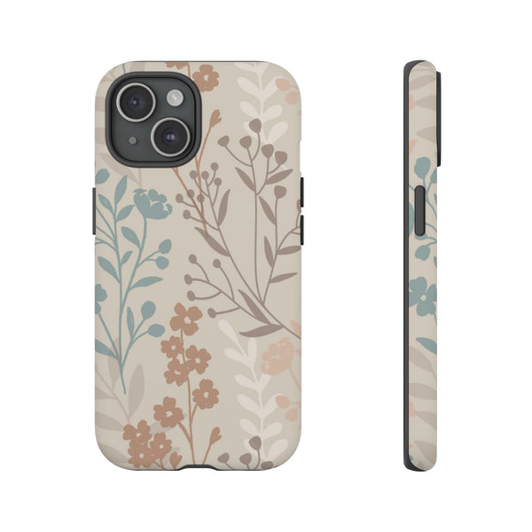 Gentle Boho Florals  - Tough Phone Case