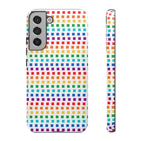 Rainbow on white -  Tough Case