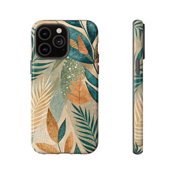 Boho Leaves Tough Phone Case