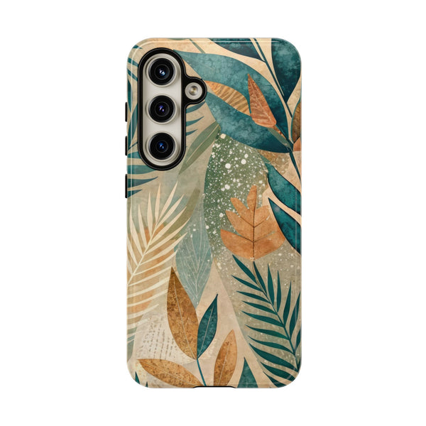 Boho Leaves Tough Phone Case