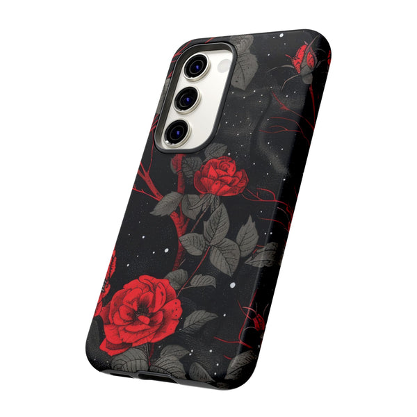 Dark Red Roses  - Tough Phone Case