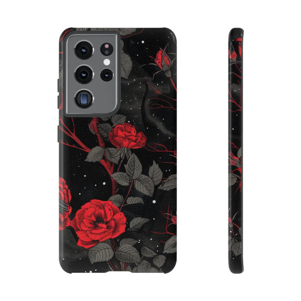 Dark Red Roses  - Tough Phone Case