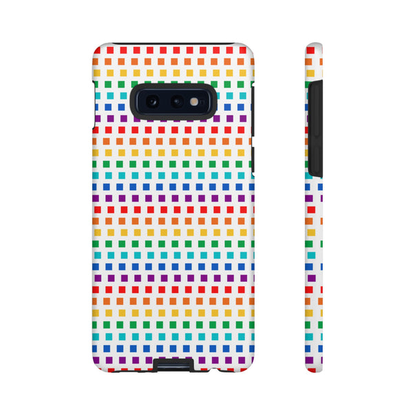 Rainbow on white -  Tough Case