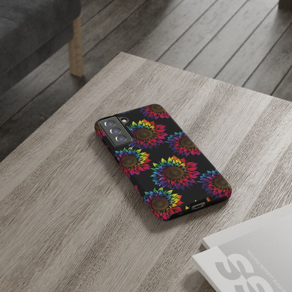 Rainbow Sunflowers  - Tough Phone Case