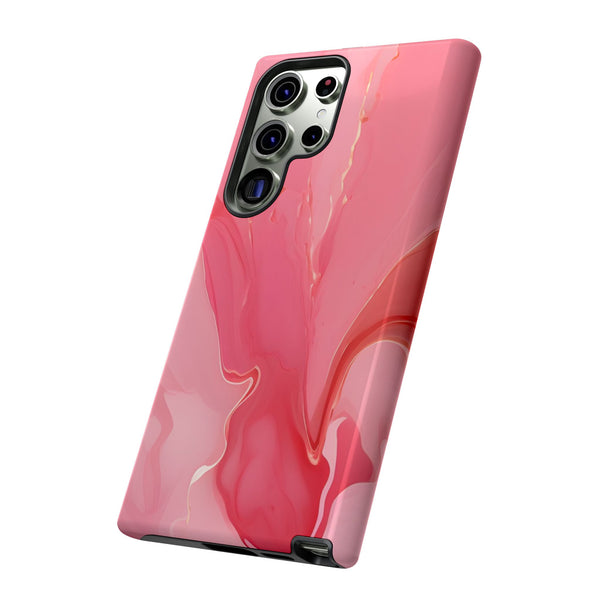 Pink Marble Tough Phone Case