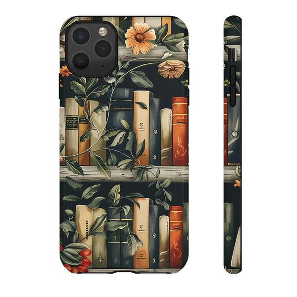 Moody Books Tough Phone Case